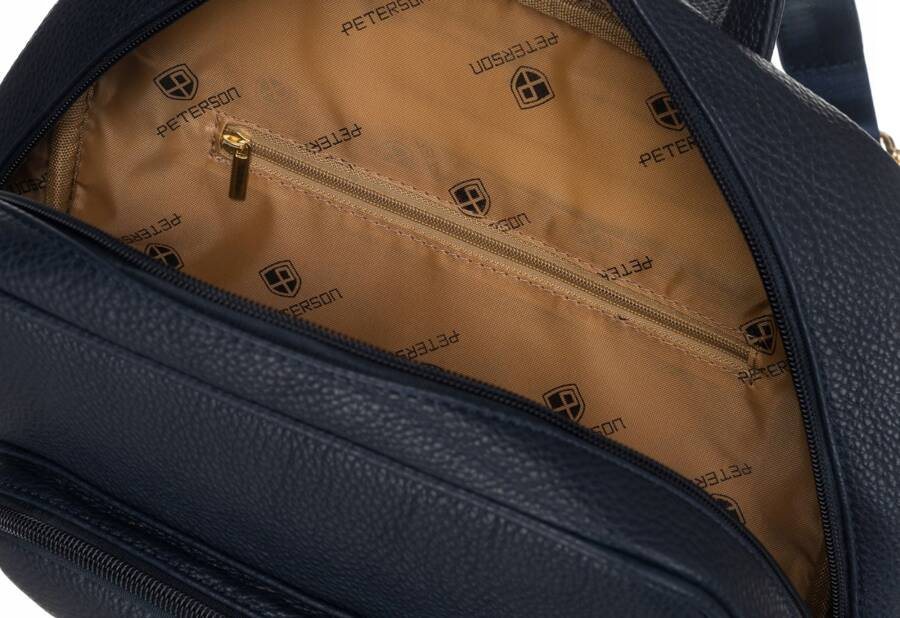 Geräumiger Damen Rucksack aus Öko-Leder – Peterson – Bild 10