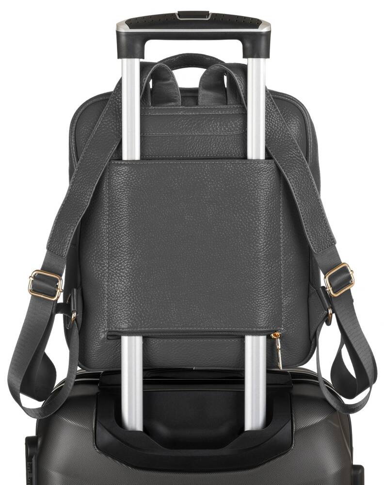 Geräumiger Damen Rucksack aus Öko-Leder – Peterson – Bild 6