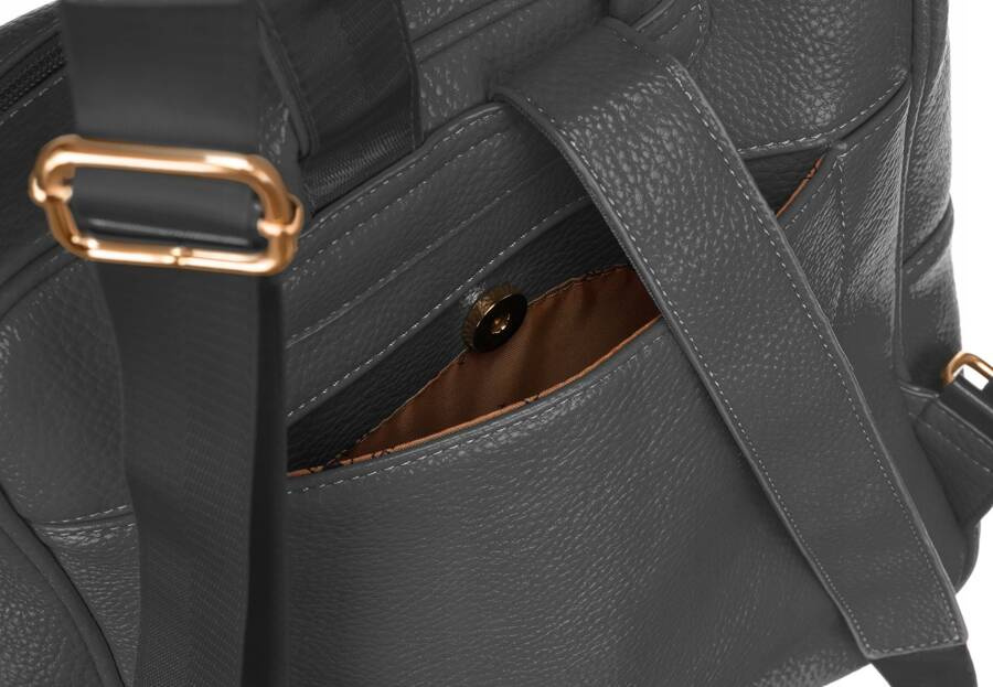 Geräumiger Damen Rucksack aus Öko-Leder – Peterson – Bild 12