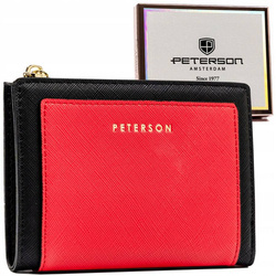 Kleine Damen Portemonnaie aus Öko-Leder – Peterson