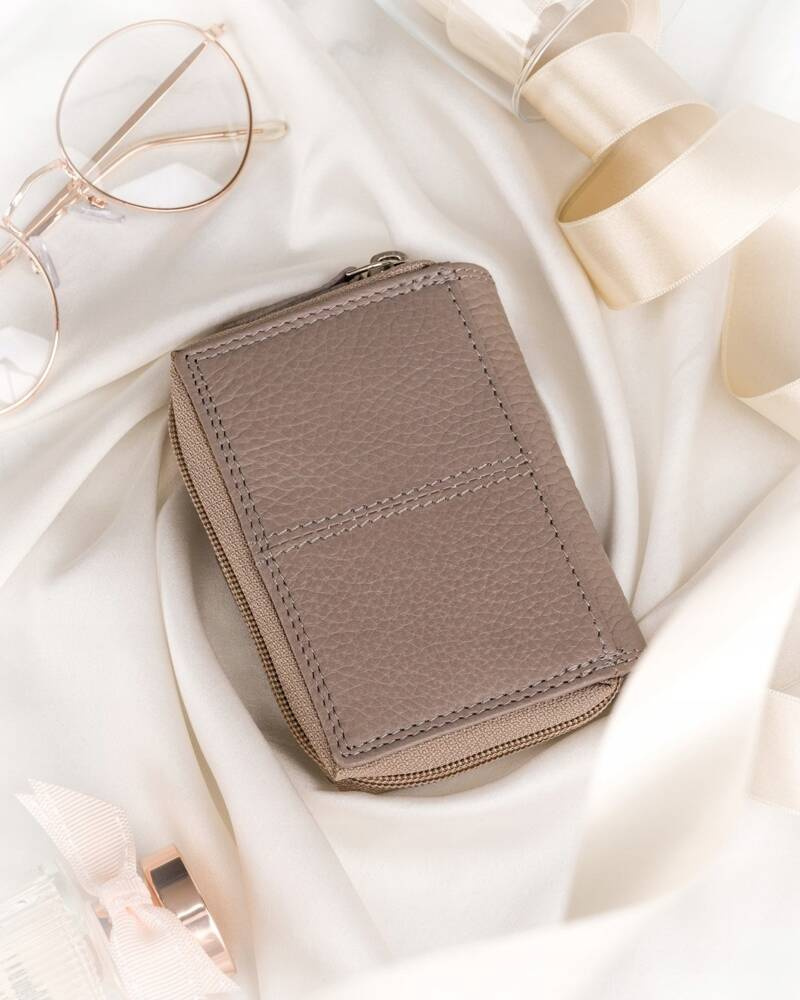 Damen Handtasche aus Leder im Set mit Geldbörse – Peterson – Bild 11