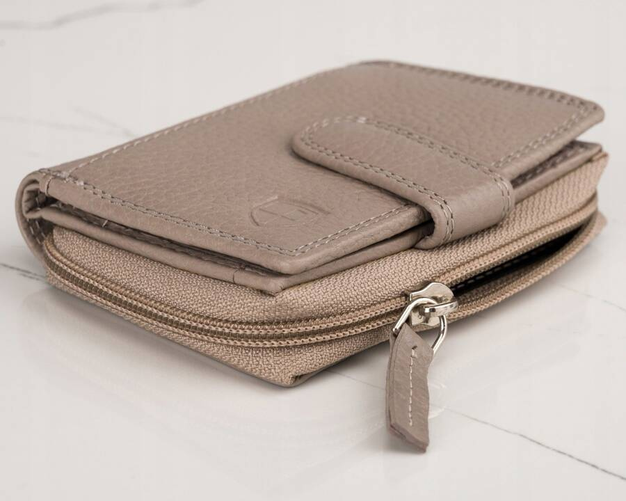 Damen Handtasche aus Leder im Set mit Geldbörse – Peterson – Bild 13