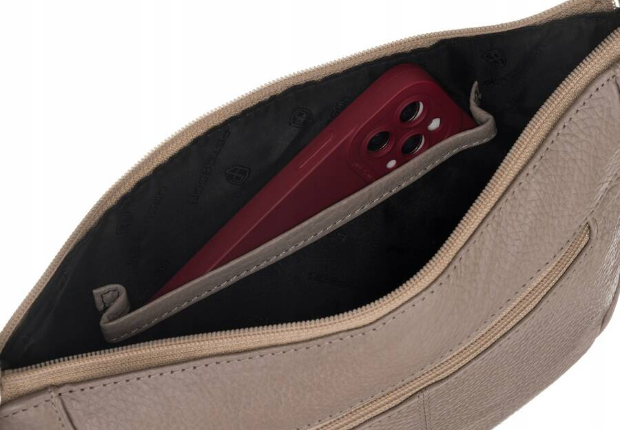 Damen Handtasche aus Leder im Set mit Geldbörse – Peterson – Bild 7