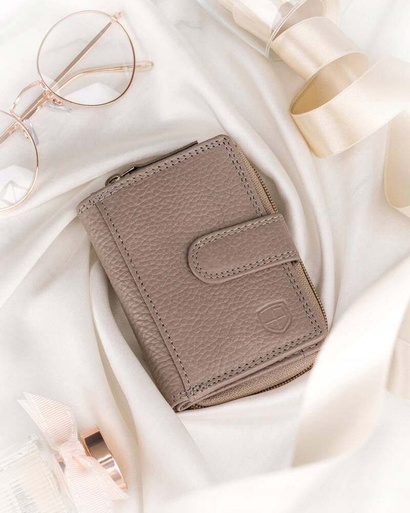 Damen Handtasche aus Leder im Set mit Geldbörse – Peterson – Bild 10