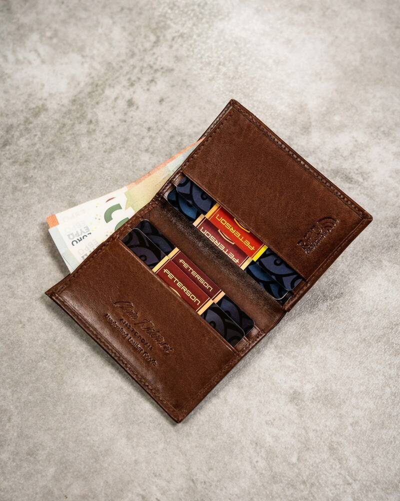 Geschenkset: Herren Geldbörse aus Leder, Etui und Schlüsselanhänger – Peterson – Bild 7