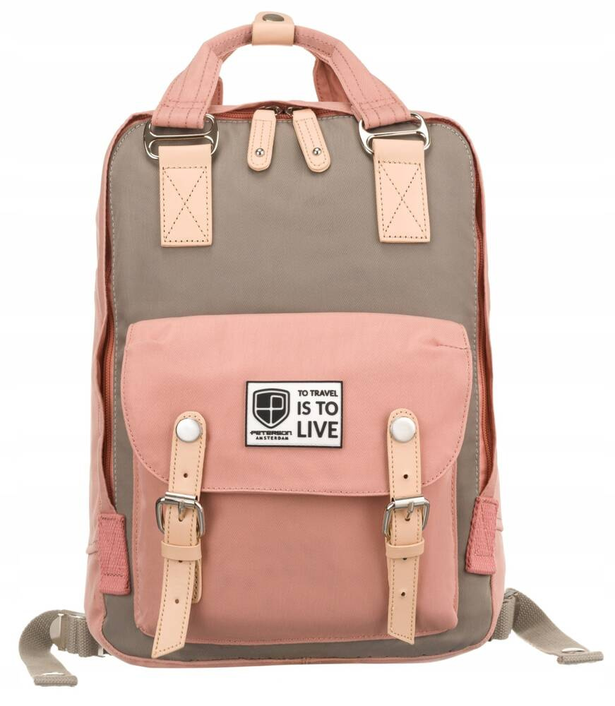 Städtischer, geräumiger Rucksack aus Polyester – Peterson – Bild 2