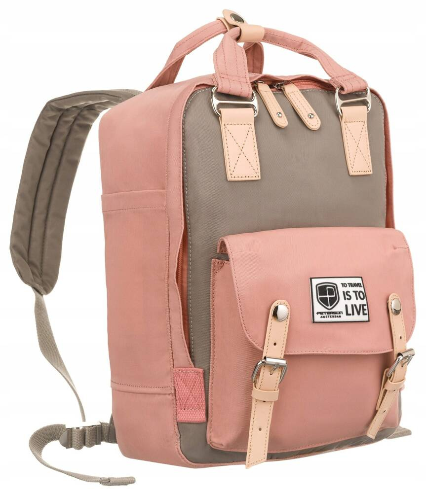 Städtischer, geräumiger Rucksack aus Polyester – Peterson