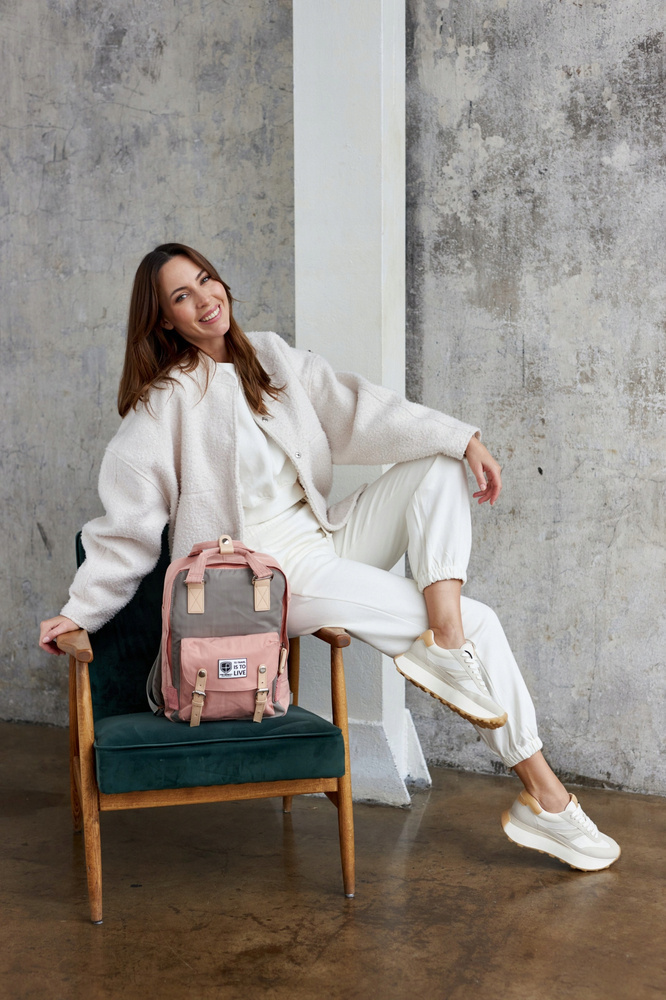 Städtischer, geräumiger Rucksack aus Polyester – Peterson – Bild 7
