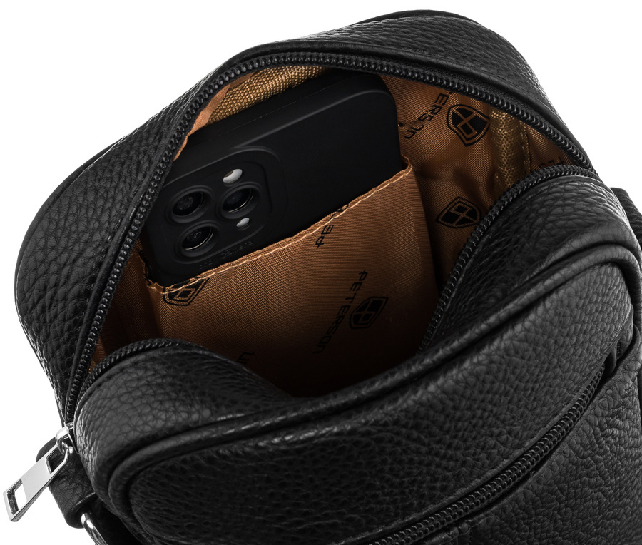 Städtische Herren Tasche aus Öko-Leder – Peterson – Bild 10