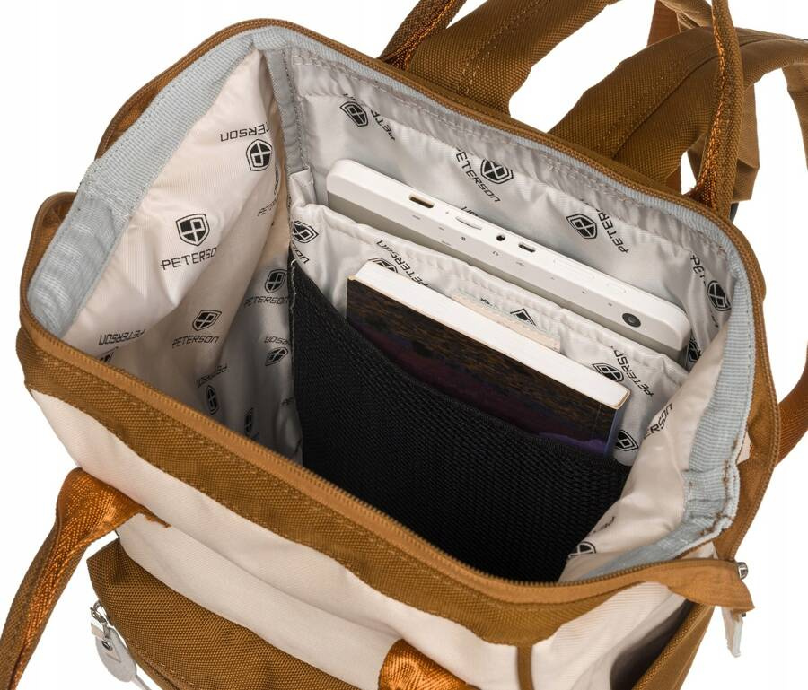 Städtischer Damen Rucksack aus Polyester – Peterson – Bild 4
