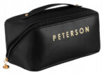 Große Damen Reisekosmetiktasche aus Öko-Leder – Peterson