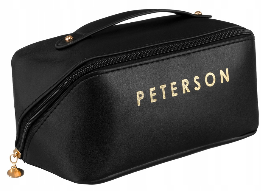 Große Damen Reisekosmetiktasche aus Öko-Leder – Peterson