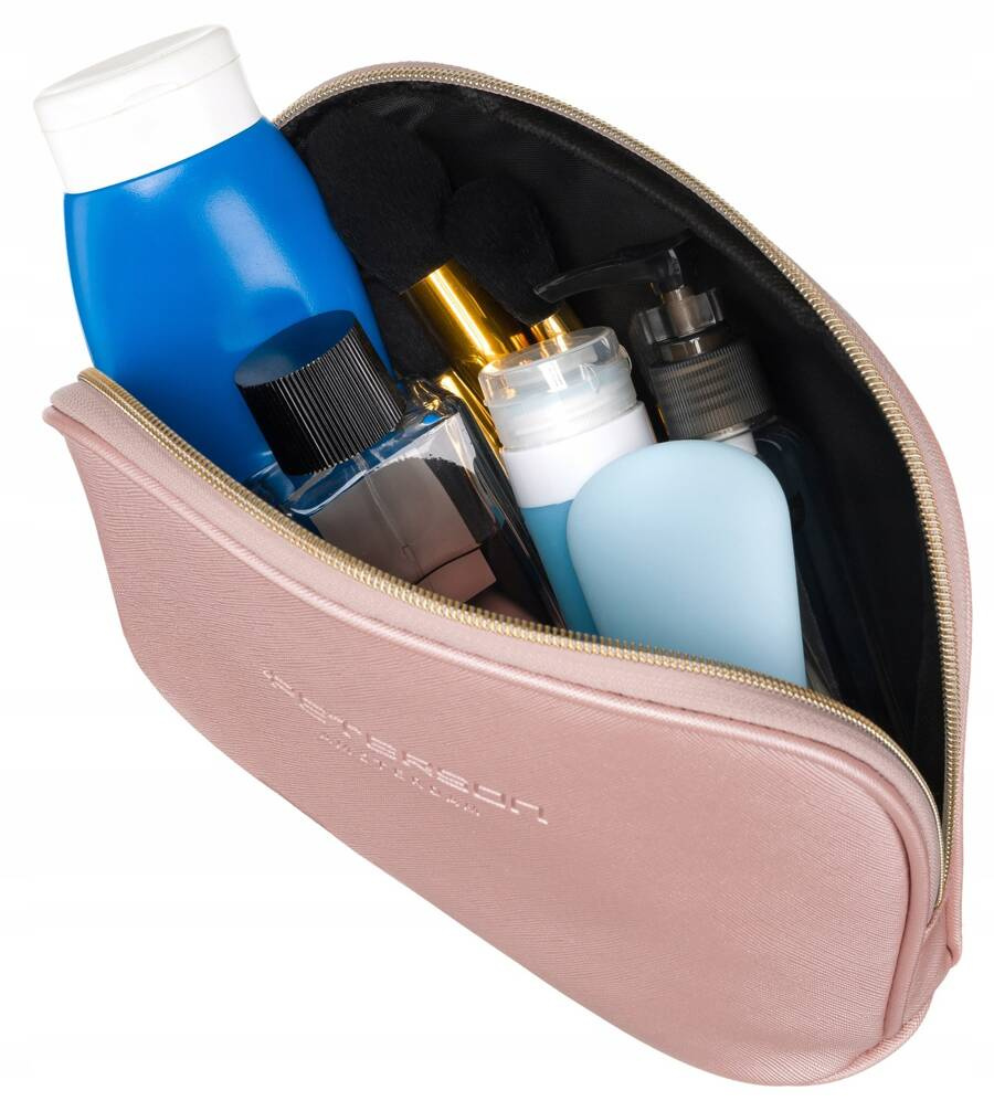 Reise-Kosmetiktasche für Damen aus Öko-Leder – Peterson – Bild 3