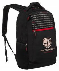 Sportlicher, geräumiger Rucksack aus Polyester – Peterson