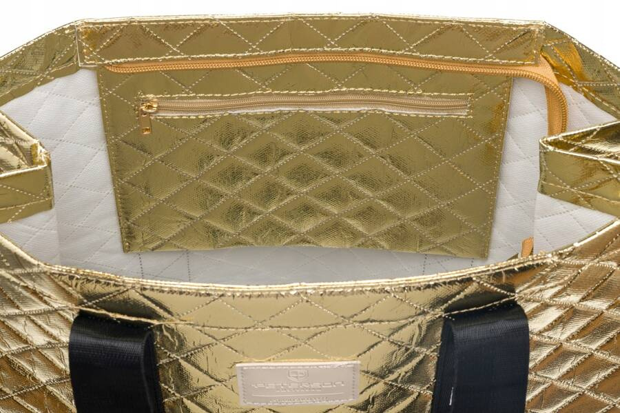 Große Damen Tasche aus Synthetikgewebe – Peterson – Bild 8