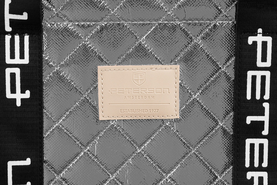 Große Damen Tasche aus Synthetikgewebe – Peterson – Bild 6