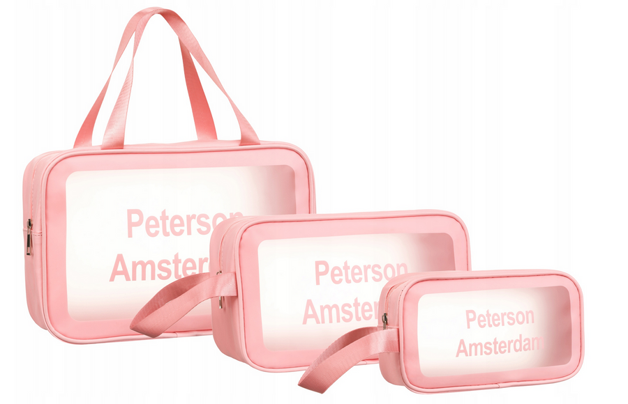 Set aus drei wasserdichten Kosmetiktaschen – Peterson