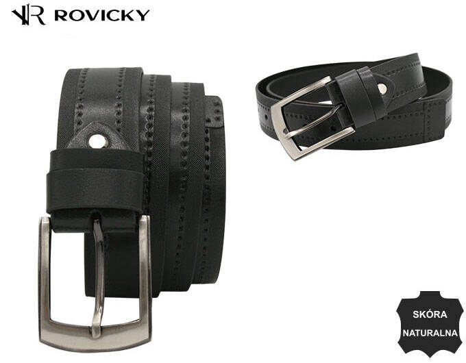 Herren Ledergürtel aus echtem Leder – Rovicky