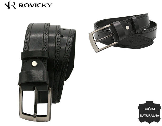 Breiter Herren Ledergürtel – Rovicky
