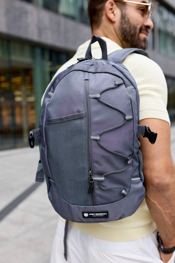 Leichter Herren Rucksack mit Laptopfach – Peterson – Bild 2