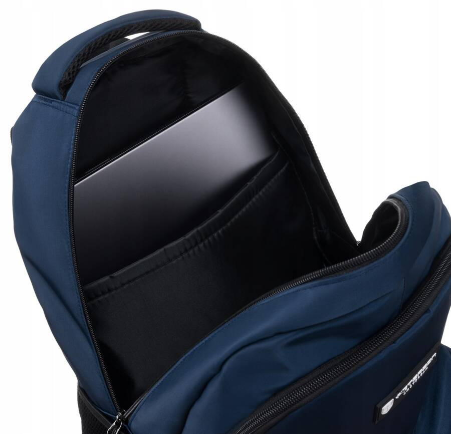 Großer Herren Rucksack aus Polyester mit Laptopfach – Peterson – Bild 6