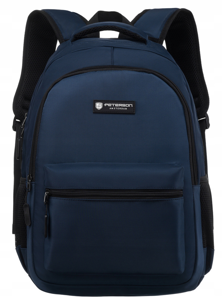 Großer Herren Rucksack aus Polyester mit Laptopfach – Peterson – Bild 2