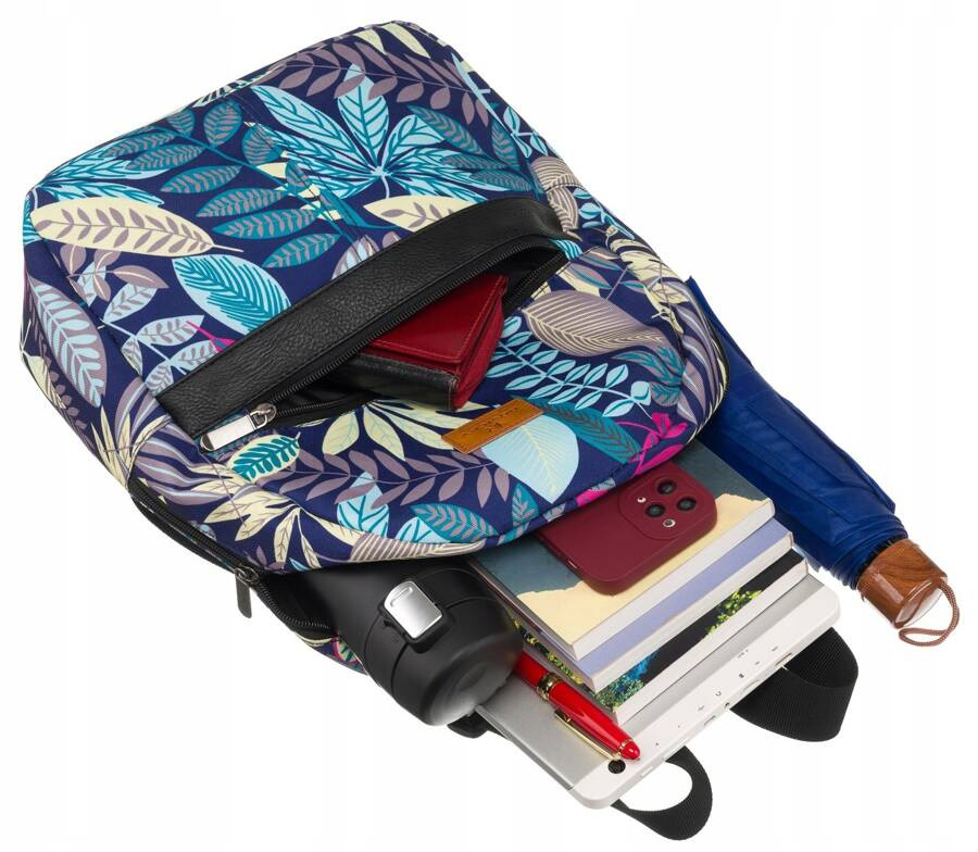Gemusterter, städtischer Damen Rucksack – Rovicky – Bild 11