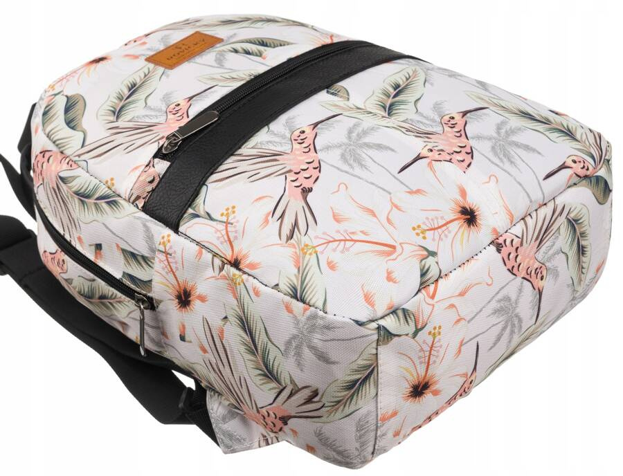 Gemusterter Damen Rucksack für die Stadt – Rovicky – Bild 11