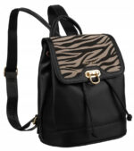 Städtischer Damen Rucksack mit Klappe aus Öko-Leder – David Jones