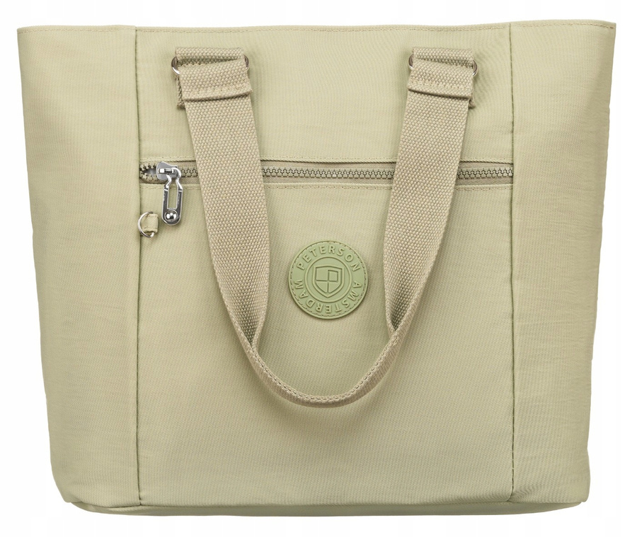 Geräumiger Damen Shopper aus Nylon – Peterson – Bild 2