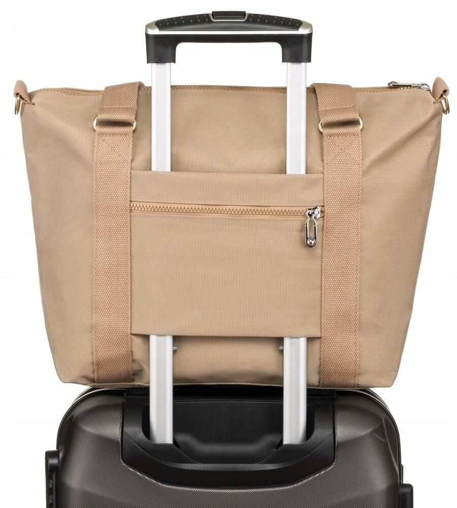 Großer Damen-Shopper aus Nylonstoff – Peterson – Bild 4