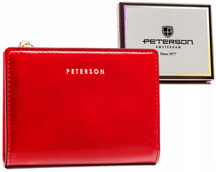 Kleine Damen Geldbörse aus Öko-Leder – Peterson – Bild 11