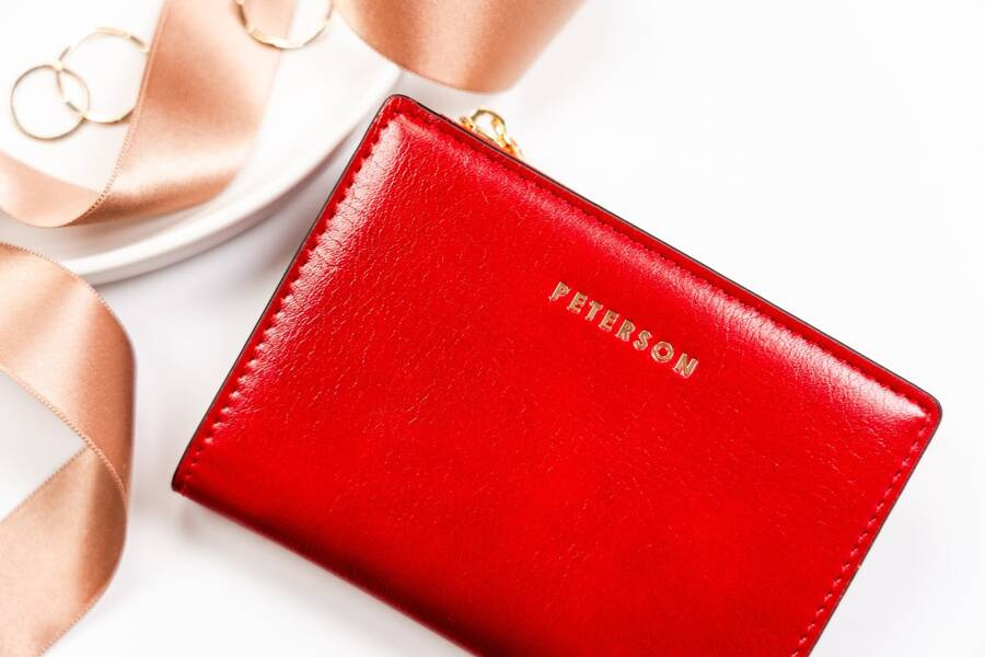 Kleine Damen Geldbörse aus Öko-Leder – Peterson – Bild 3