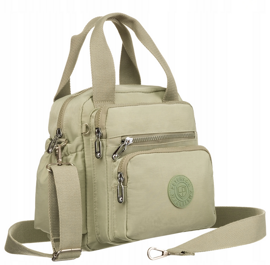 Praktischer Damen Rucksack-Shopper aus Nylon – Peterson