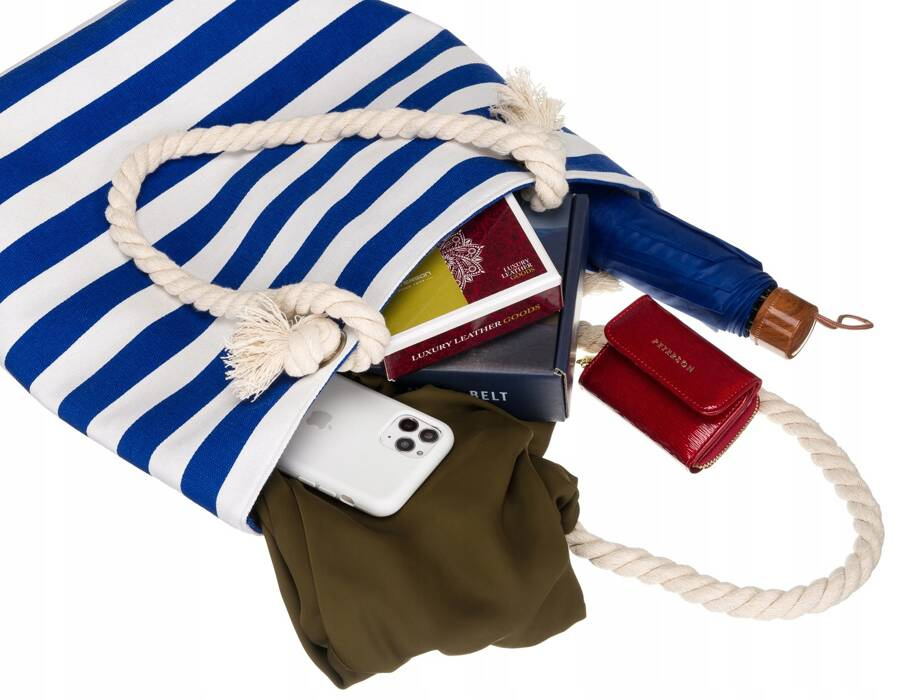 Strandtasche für Damen aus Polyester – Bild 5