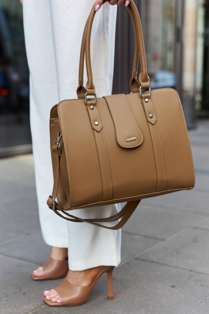 Eleganter Damen Shopper aus Öko-Leder – Rovicky – Bild 10