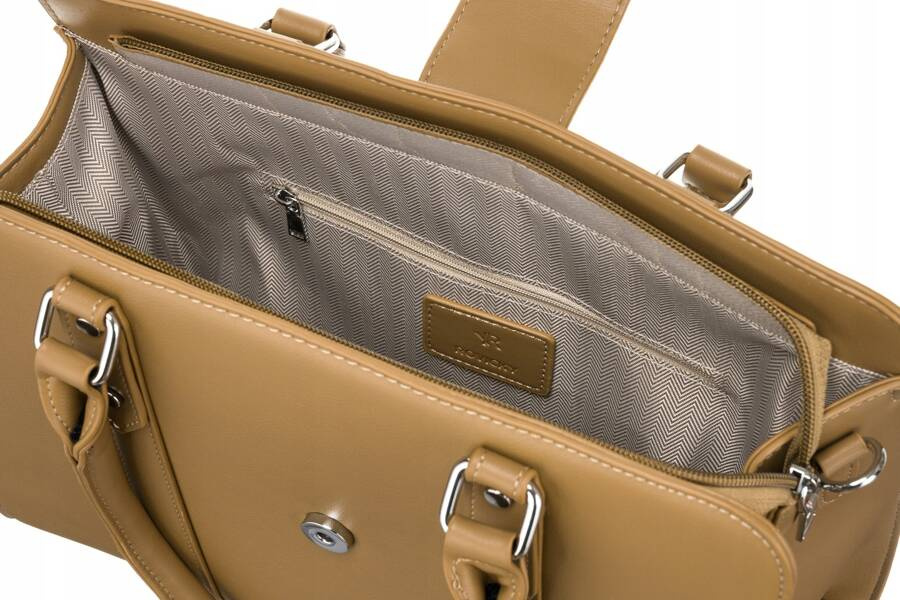 Eleganter Damen Shopper aus Öko-Leder – Rovicky – Bild 6