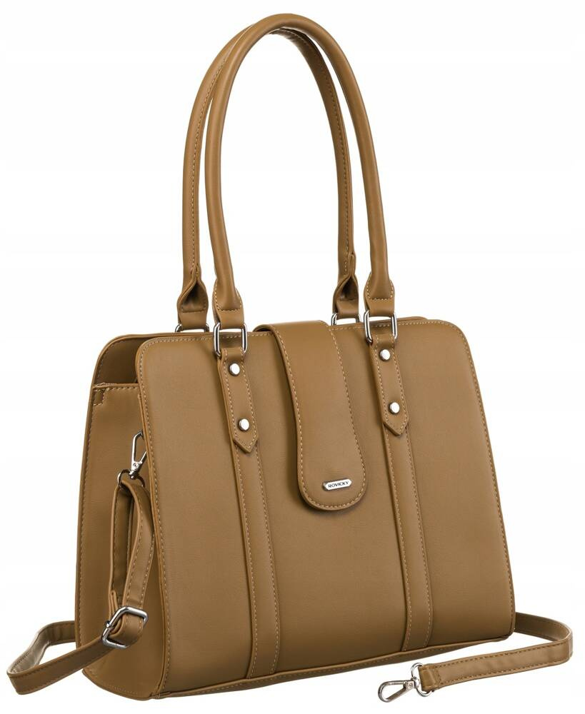 Eleganter Damen Shopper aus Öko-Leder – Rovicky