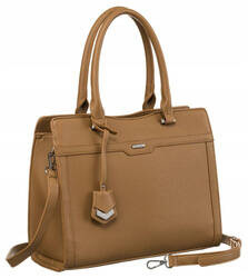 Elegante und geräumige Damen Shopper aus Öko-Leder – Rovicky