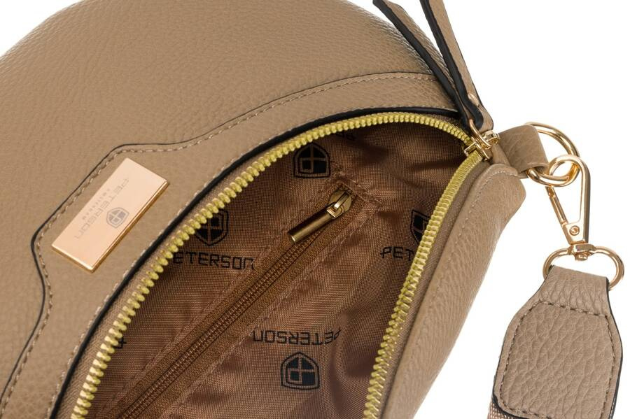 Geräumige Damen Gürteltasche mit breitem Gurt und zusätzlicher Geldbörse – Peterson – Bild 5