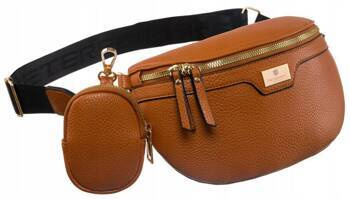 Geräumige Damen Gürteltasche mit breitem Gurt und zusätzlicher Geldbörse – Peterson – Bild 11