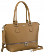Stilvolle Damen Shopper aus Öko-Leder mit abnehmbarem Riemen – Rovicky