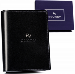 Herren Geldbörse aus Leder mit RFID-Schutz – Rovicky