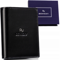 Erweiterte Herren Geldbörse aus echtem Leder mit RFID-Schutz – Rovicky