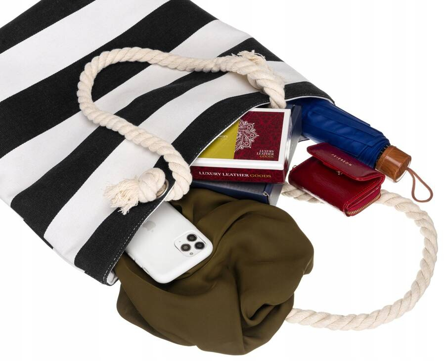 Strandtasche für Damen aus Polyester – Bild 6