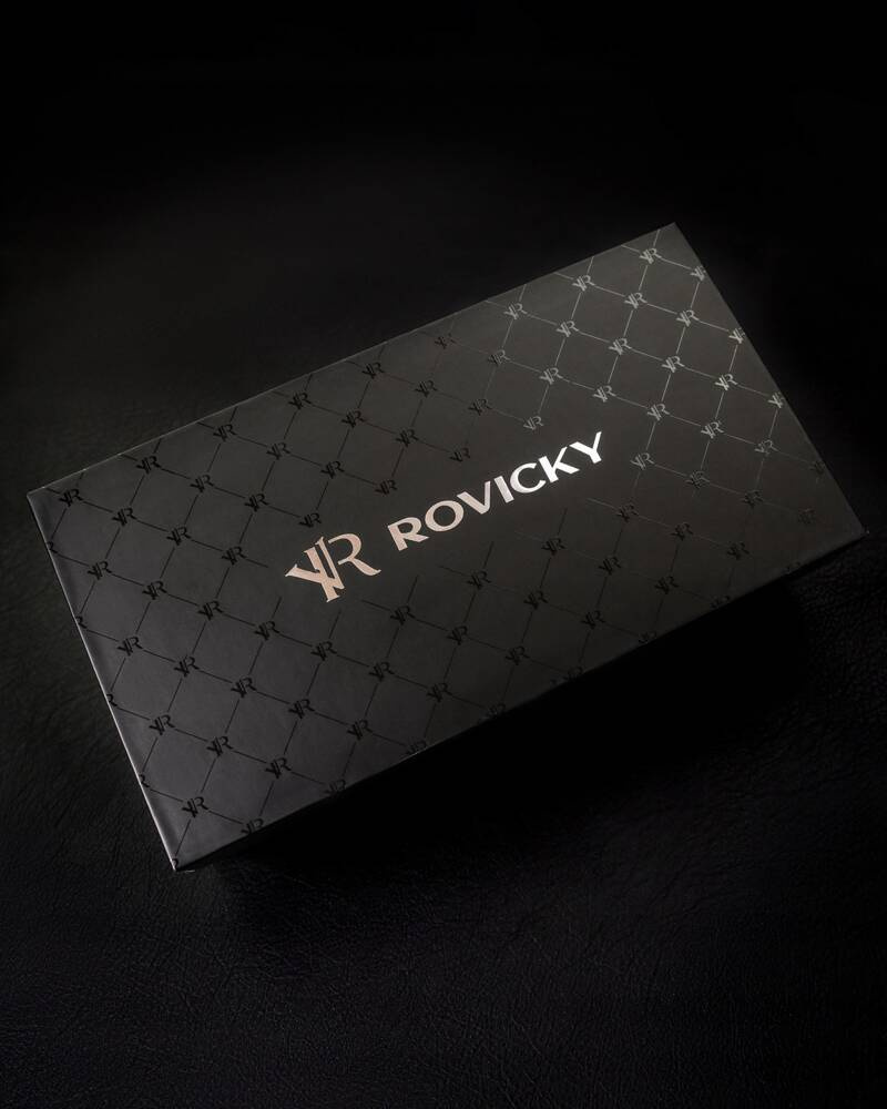 Geschenkset: stilvolle Herren Geldbörse und Gürtel aus Öko-Leder – Rovicky – Bild 9