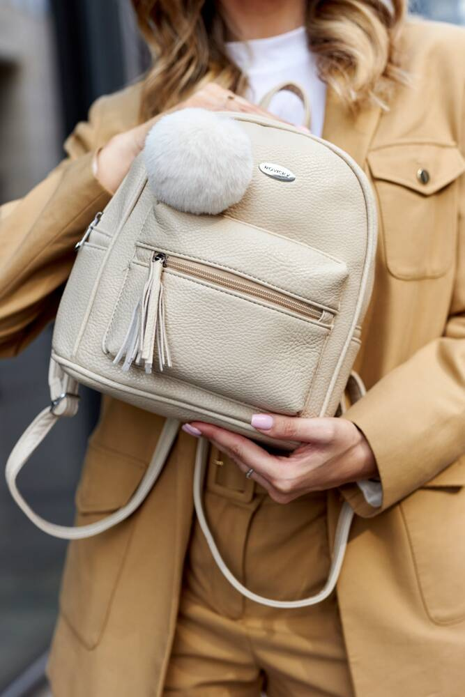 Kleiner Damen Rucksack aus Öko-Leder – Rovicky – Bild 9