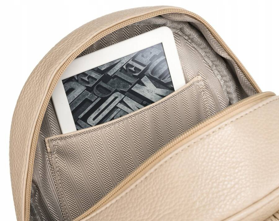 Kleiner Damen Rucksack aus Öko-Leder – Rovicky – Bild 10