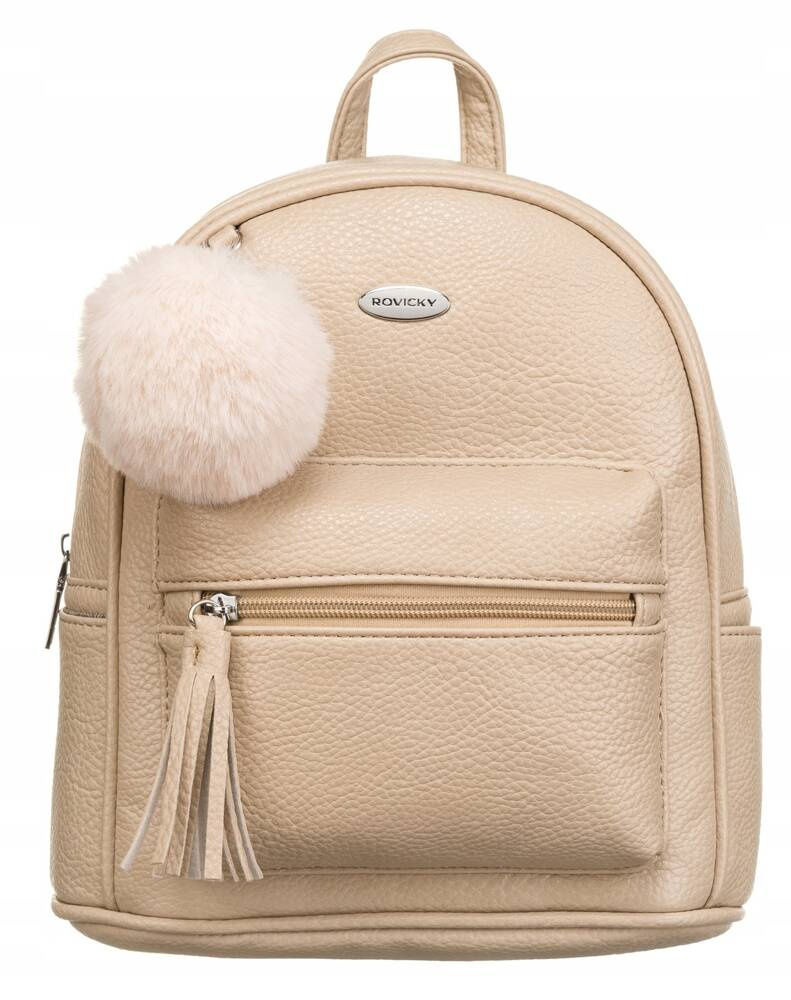 Kleiner Damen Rucksack aus Öko-Leder – Rovicky – Bild 3