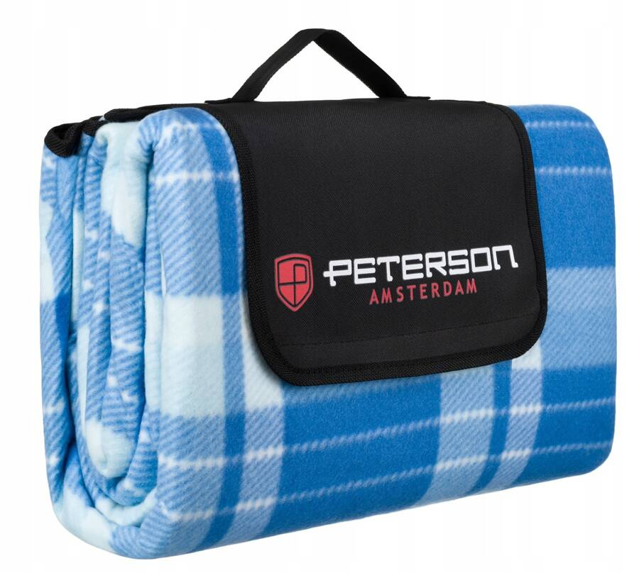 Picknickdecke aus Stoff mit wasserdichter Isolierung – Peterson